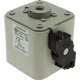 Fuse-link, high speed, 800 A, AC 1250 V, 2 x size 3, 74 x 52 x 167 mm, aR, IEC, single indicator