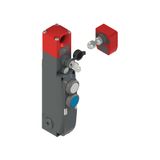 NG series safety switch with lock and integrated control devices, with actuator