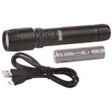 Rechargeable LED flashlight E-BRL303, 5W LED CREE, FOCUS