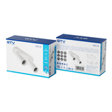 Ceiling luminaire SOLIS, IP20, max. 50 W, 2*GU10, white