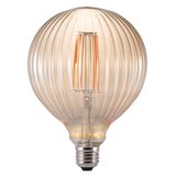 Deco E27 | G125 Avra | 2200 Kelvin | 200 Lumen | Light Bulb | Amber