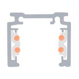1m mounting track, 48V TRACK, white, DALI
