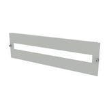 ProfiSNAP Front Plate, for enclosure width 800mm, H=200mm, with 45mm c