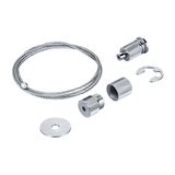PANOS/ CAR EVO M SAFETY ROPE SET 1M - steel cord suspension