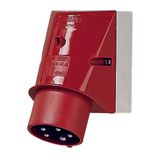 Mennekes Wall mounted inlet, 32A5p6h400V, IP44 21369