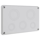 Glandplate f.Ncab.2xM63/50/40/1xM50(10p)