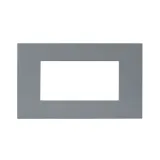 SMART EASY S44 TECHNOPOLYMER PLATE, GREY COLOUR - MATT FINISH - 4 MOD.