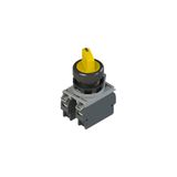 Complete unit with 4 positions selectors, fixing adapter and contacts