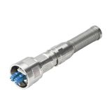 FO connector, Variant 1, LC-Duplex single-mode, with kink prevention, IP67