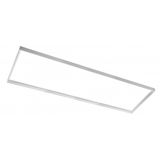 Frame for surface mounting of LED panels 30x120 cm, h-43 mm, white