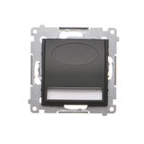 LED luminaire, 230V, black matt