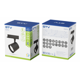 EXPO Track Spotlight, LED, 40W, 4000lm, CCT, AC180-250V, 60°, CRI90+, black