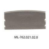 End cap for PH without hole, silver color, 1 pc