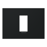 Frame - 1-gang / 1-module - Niessen logo - S - Matt Black