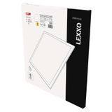 LED panel LEXXO backlit 60×60, recessed, white, 30W UGR neu. white