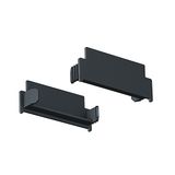 TECTON T AK-GP ENDCAP BK - End cap for cover strip, black