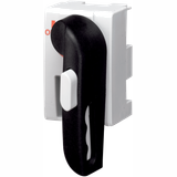Handle direct for fuse CC, Black, CD 30A
