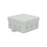 Puszka n/t 85x85x41 IP54 12-wl  V6 popiel