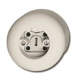 PERILEX surface mounted socket, 25 A, white