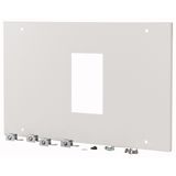 XMN43F04C Front plate, NZM4, 3p, fixed version, W=425mm
