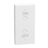LIGHT NOW KEY COVER ON OFF REGULATION WHITE 1M