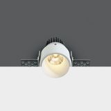 WHITE 3W CCTV 350mA DARK LIGHT TRIMLESS