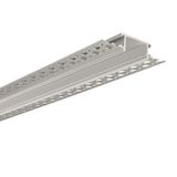 Built-in aluminum profile AZ for plasterboard, 62x14mm, without diffuser, 2m