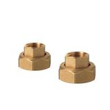 ALG15.152B - Brass fitting G 1" / Rp 0.5", set of 2