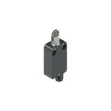 Modular prewired switch with roller plunger
