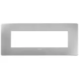 Plana Up 7M cover plate, silver