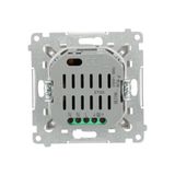 Quadruple socket outlet with earthing - IP20 version, 16A, Screw, dark grey
