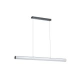 RIVIER LED I pendant black/frosted acrylic 230V LED 24W 3000K