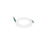 LUDOSPOT 111 HOUSING ROUND 135MM FIX IP44 WHT
