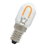 LED U-Filament T22X57 E14 240V 1W 2700K Clear