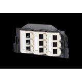 Subway underfloor unit GB2 Modul 9 port unequipped pearl white