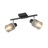 Jack spotlight 2-pc E27 matt black