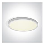 62006B/W/V WHITE PLAFO 32W CCTV IP20 230V