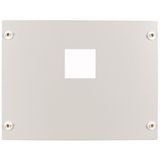 BPZ-NZM2-400-MV Mounting plate + front plate for HxW=400x400mm, NZM2, vertical