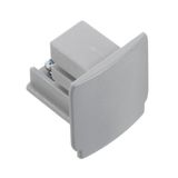 END CAP XTS 41-1 3-V GREY