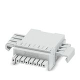 TBUS8-25-BRIDGE-7035 - DIN rail bus connectors