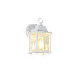 Mirande wall lamp E27 matt white