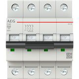 Circuit breaker 4P C Kar. 40A, 10kA