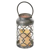 LED lantern mesh 25 cm 3x AAA IP20, WW, timer