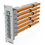 preLink/fixLink -Slot Module for 6xRJ45, 7TE, for Modul Rack