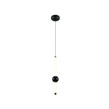 Melita LED pendant 13 cm matt black