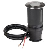 Ground LED lamp Ground 3W DC24V 3000K IP67 CRI 80 cable 0.5m straight ?48x102mm