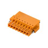 PCB plug-in connector, female plug, 3.50 mm, Number of poles: 10, 180°, PUSH IN with actuator, Clamping range, max. : 1.5 mm², Box