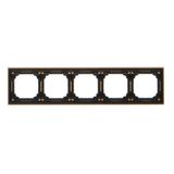 Two-way switch with LED backlight without symbol, 10AX, white matt