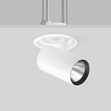 DEECOS R, 20 W, 2400 lm, 927, white, on/off Recessed projectors, D 143