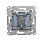 Single frame for plasterboard boxes, anthracite, metalic